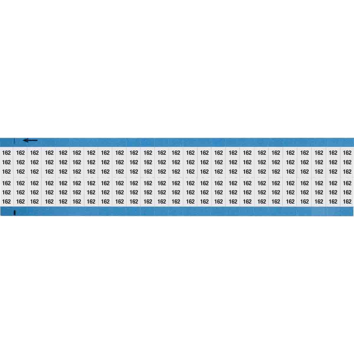 WM-162-SC-PK Wire Marker 0.75in H x 0.36in W, 162