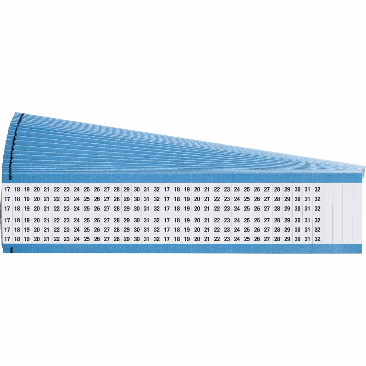 WM-17-32-DC-PK Wire Marker 1.5in H x 0.88in W, 17 to 32
