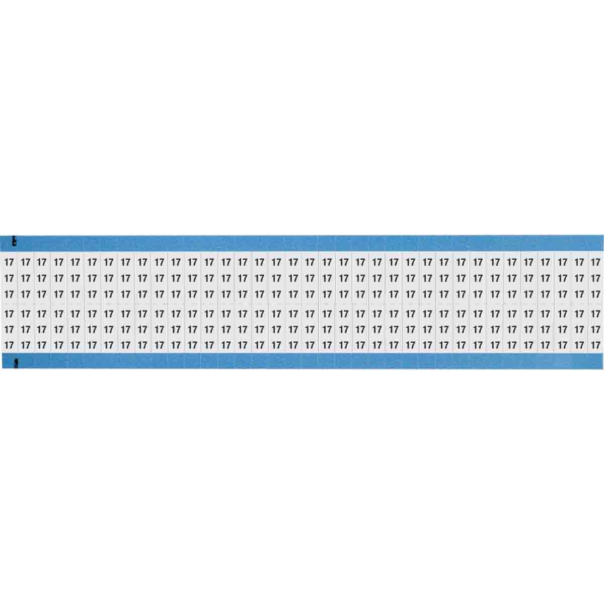 WM-17-SC-PK Wire Marker 0.75in H x 0.25in W, 17