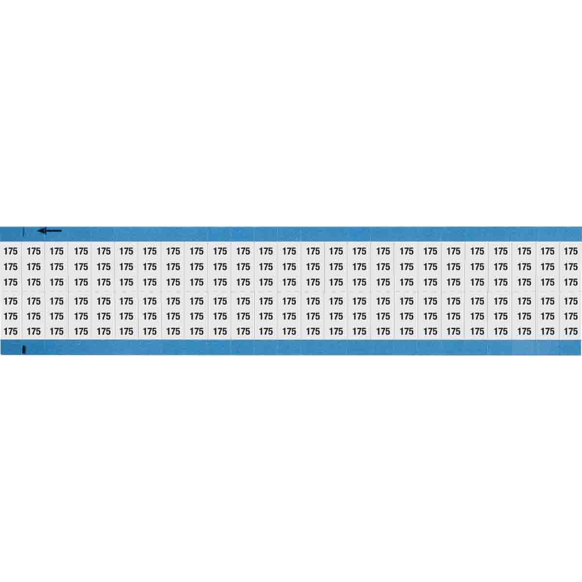 WM-175-SC-PK Wire Marker 0.75in H x 0.36in W, 175