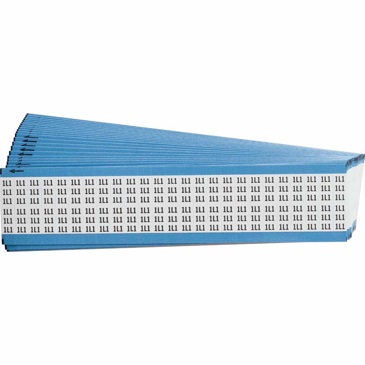 WM-1L1-PK Wire Marker 1.5in H x 0.36in W, 1L1