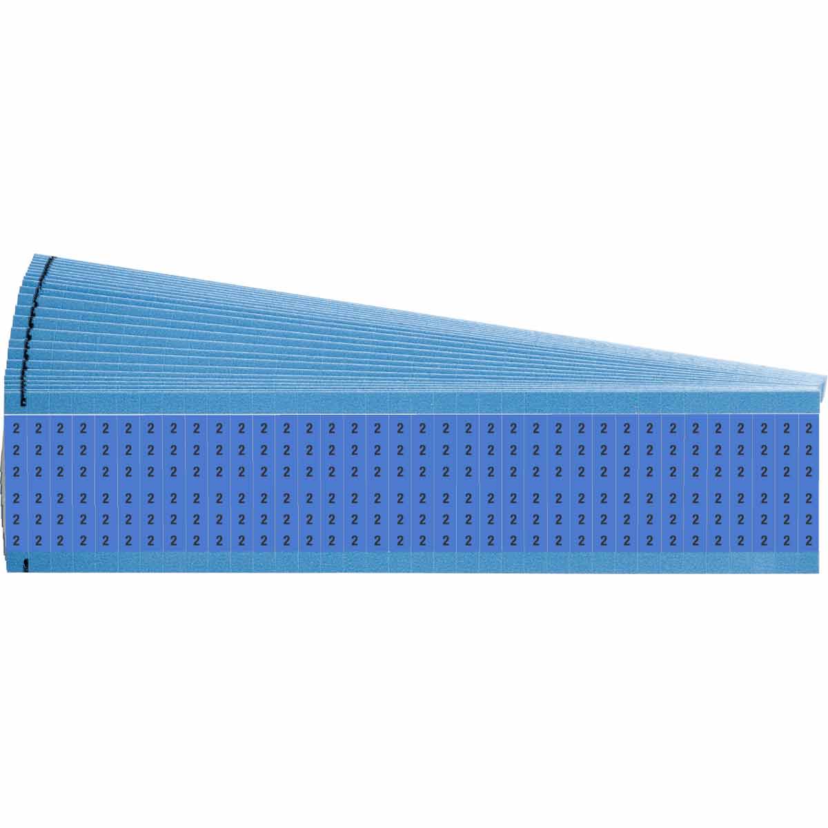 WM-2-BL-PK Wire Marker 1.5in H x 0.25in W, 2