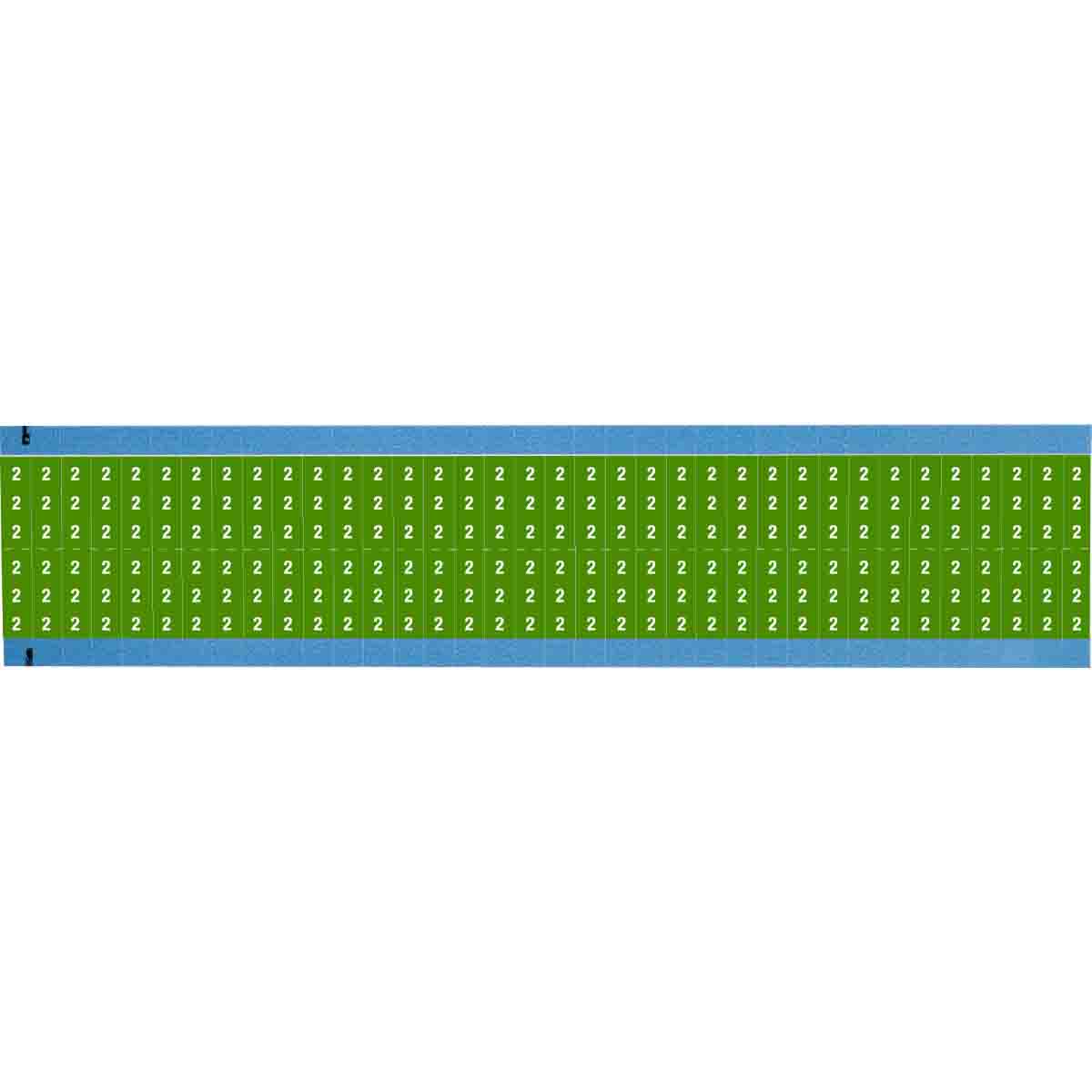 WM-2-GR-SC-PK Wire Marker .75H x 0.25in W, 2