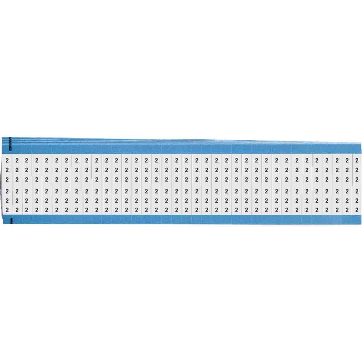 WM-2-VP Wire Marker 1.5in H x 0.25in W, 2
