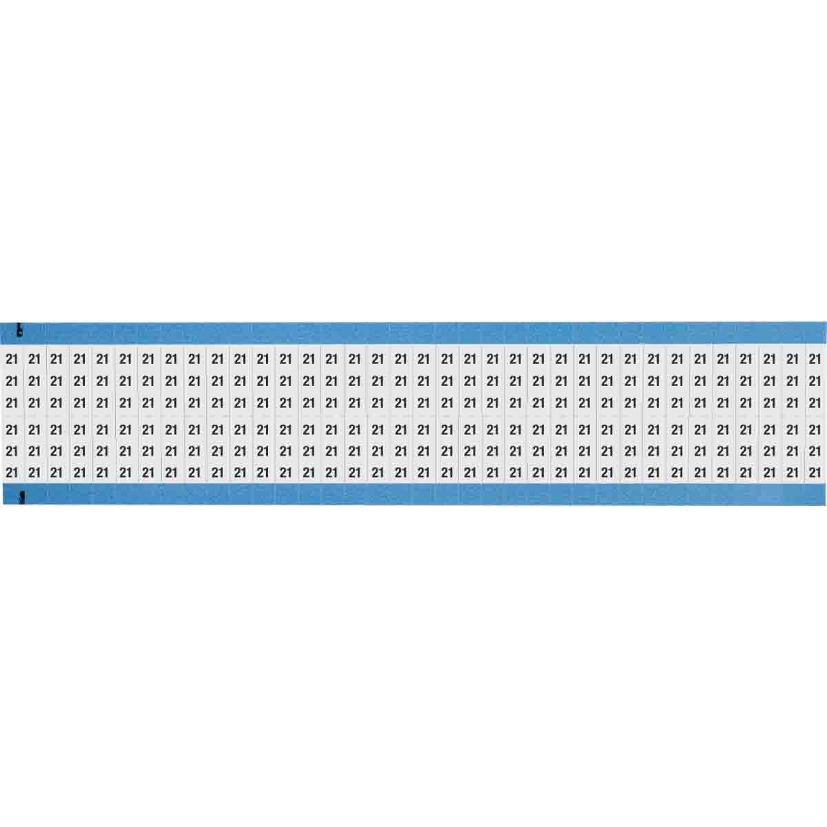 WM-21-SC-PK Wire Marker 0.75in H x 0.25in W, 21