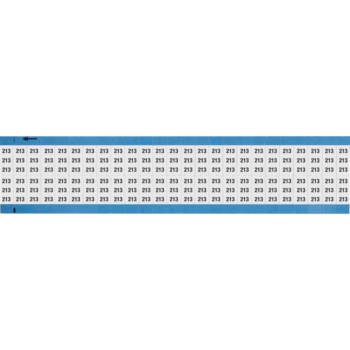 WM-213-SC-PK Wire Marker 0.75in H x 0.36in W, 213