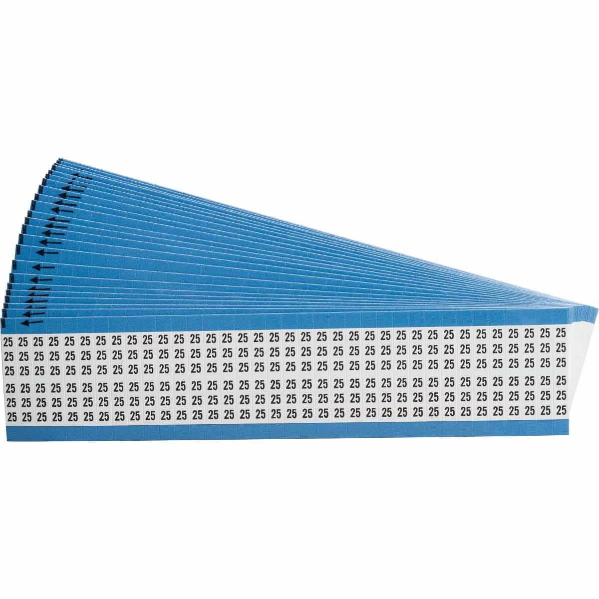 WM-25-PK Wire Marker 1.5in H x 0.25in W, 25