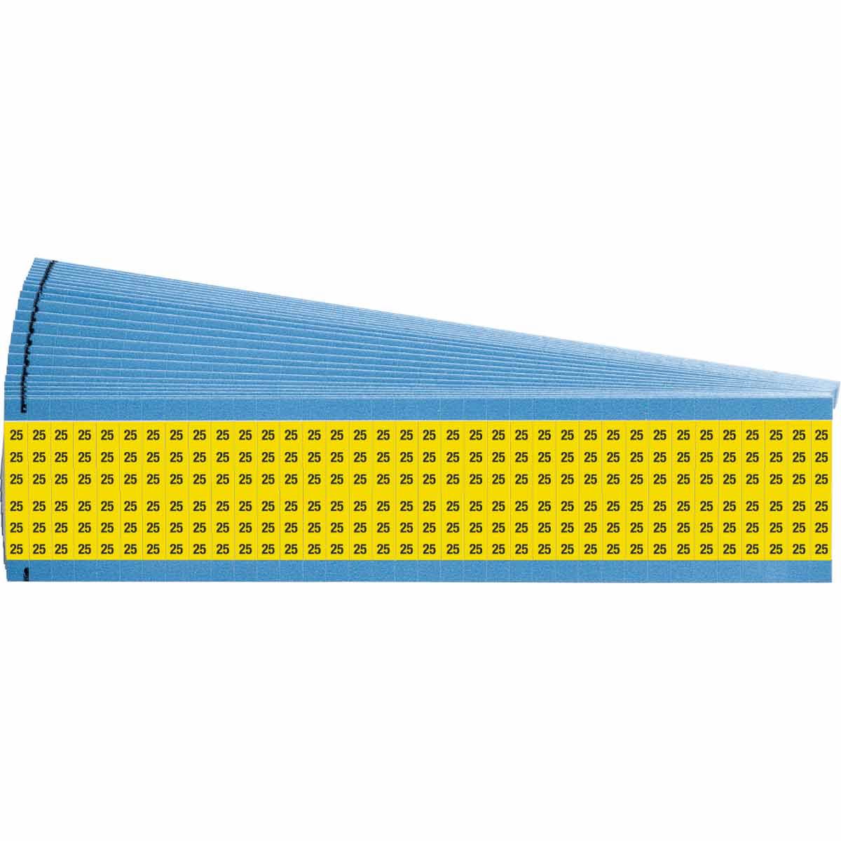 WM-25-YL-PK Wire Marker 1.5in H x 0.25in W, 25