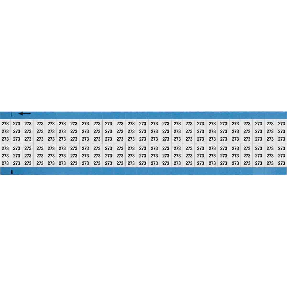 WM-273-SC-PK Wire Marker 0.75in H x 0.36in W, 273