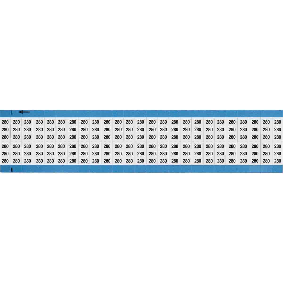 WM-280-SC-PK Wire Marker 0.75in H x 0.36in W, 280