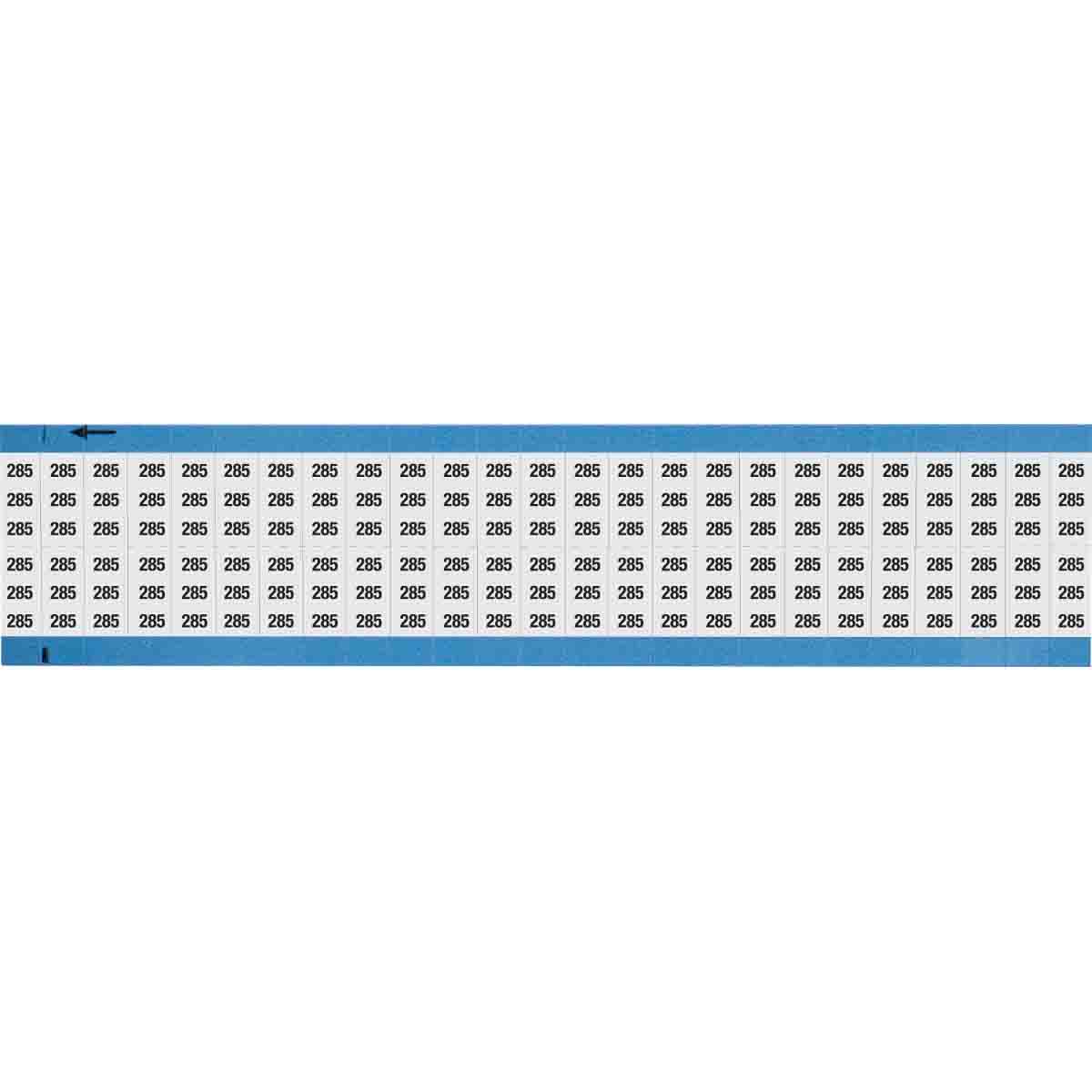 WM-285-SC-PK Wire Marker 0.75in H x 0.36in W, 285