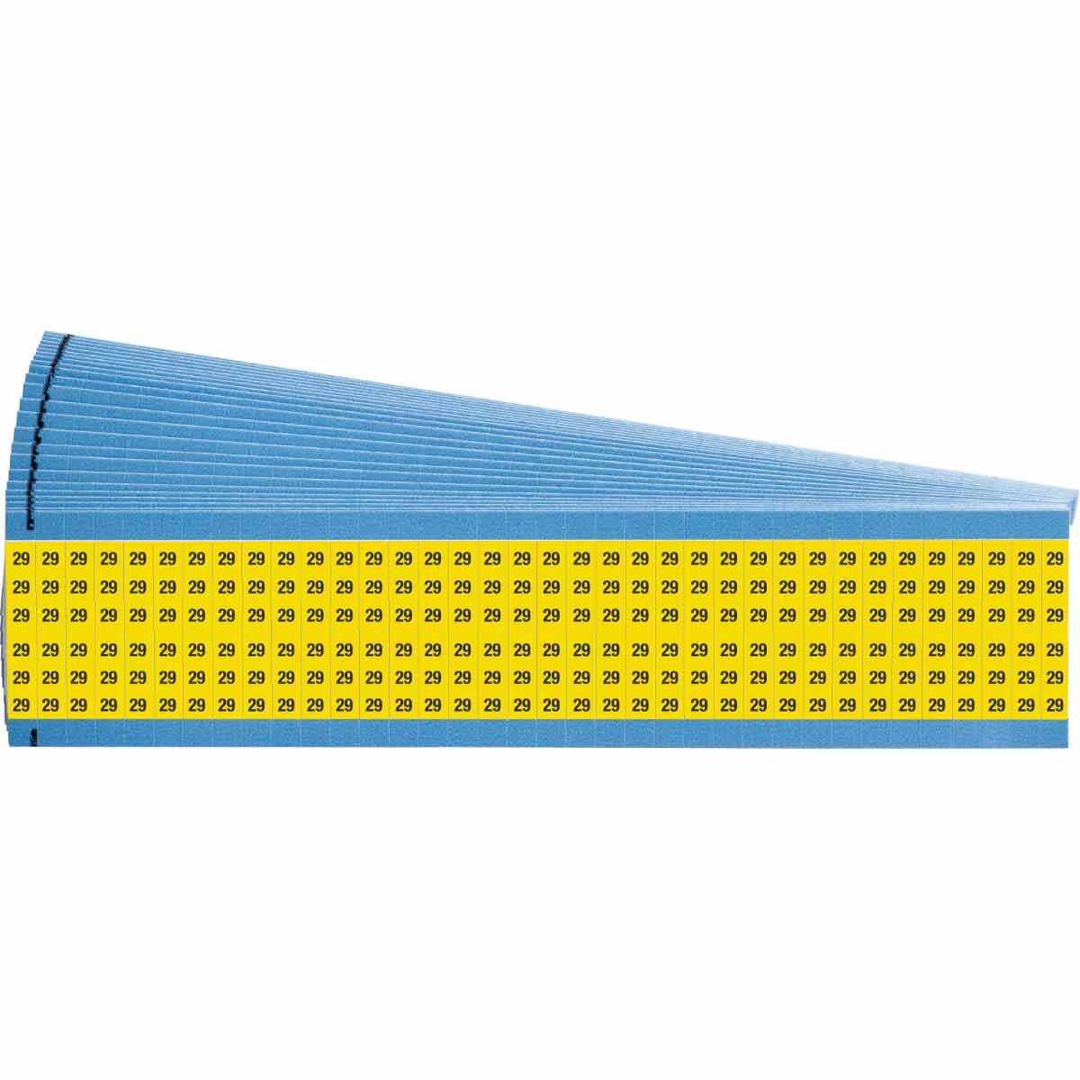 WM-29-YL-PK Wire Marker 1.5in H x 0.25in W, 29
