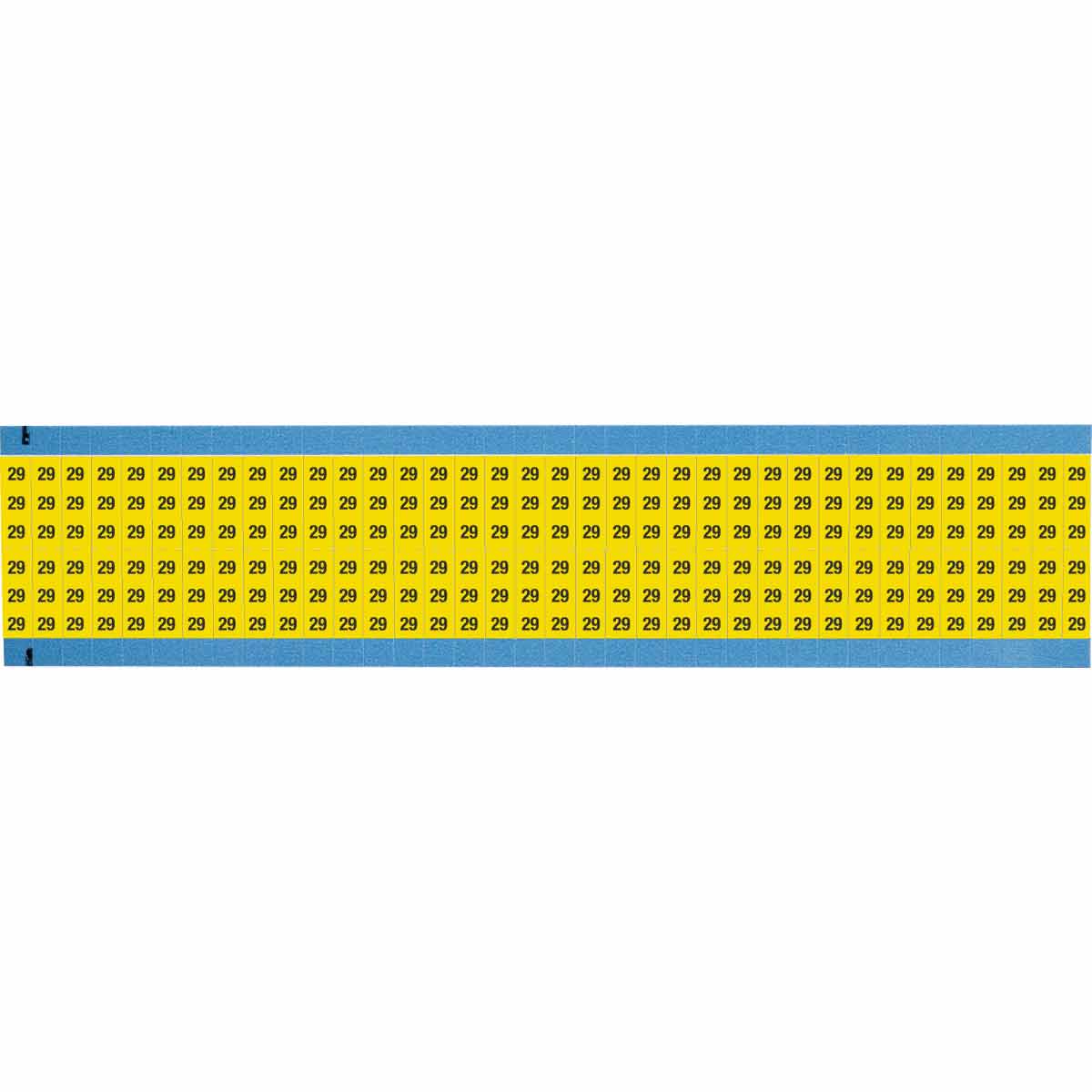 WM-29-YL-SC-PK Wire Marker 0.75in H x 0.25in W, 29