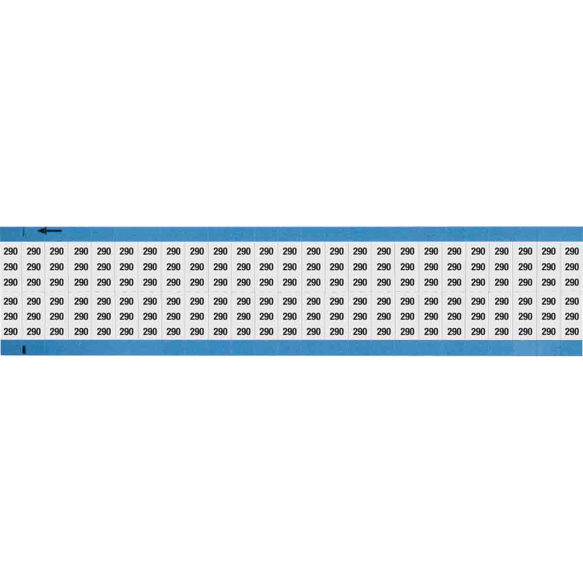 WM-290-SC-PK Wire Marker 0.75in H x 0.36in W, 290