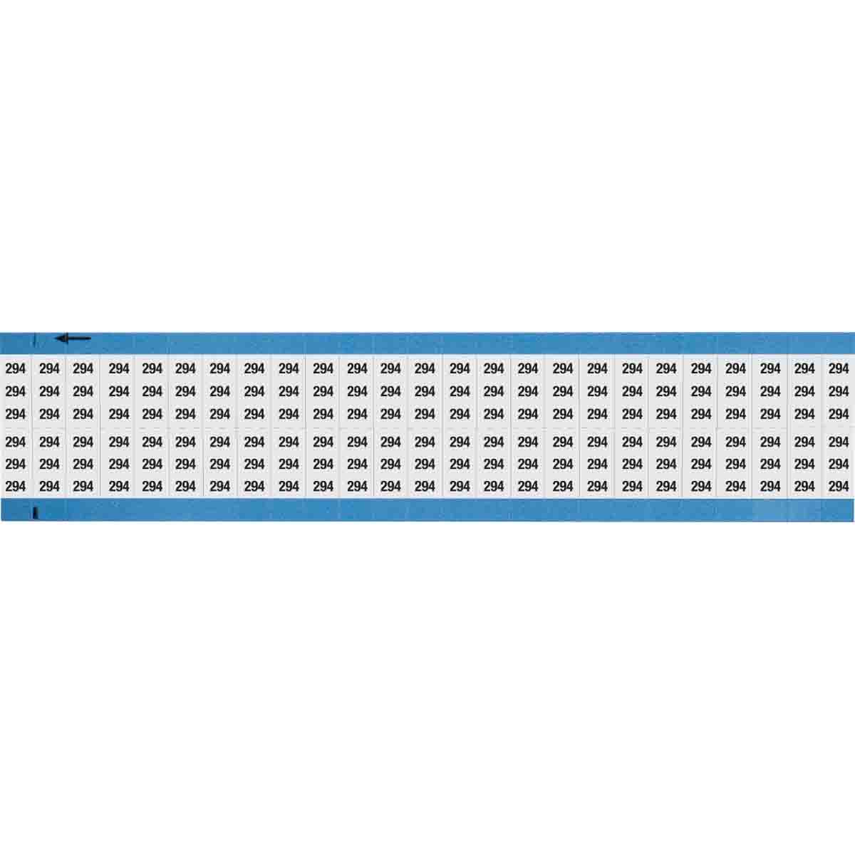WM-294-SC-PK Wire Marker 0.75in H x 0.36in W, 294