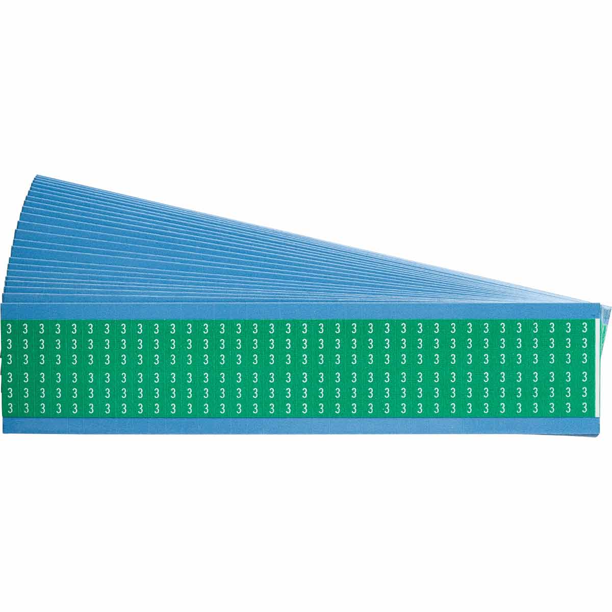WM-3-GR-PK Wire Marker 1.5in H x 0.25in W, 3