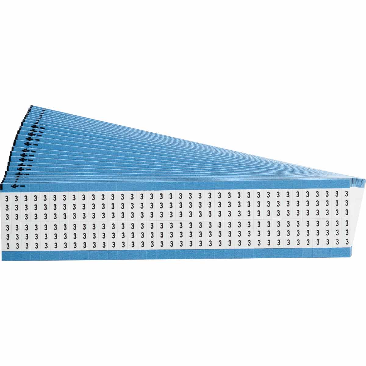WM-3-SC-PK Wire Marker .75H x 0.25in W, 3