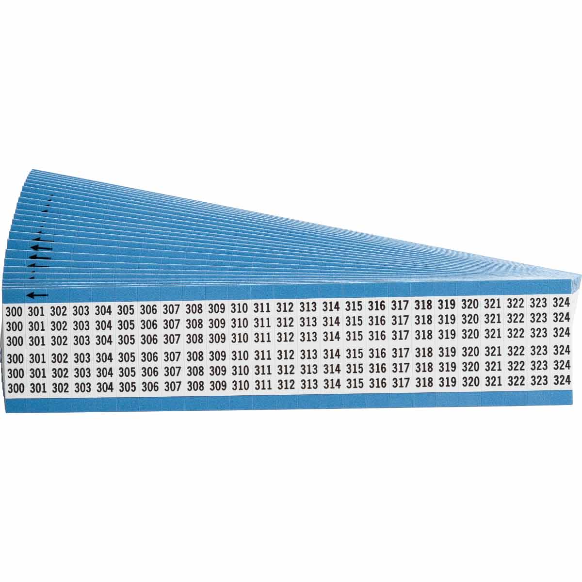 WM-300-324-PK Wire Marker 1.5in H x 0.75in W, 300-324