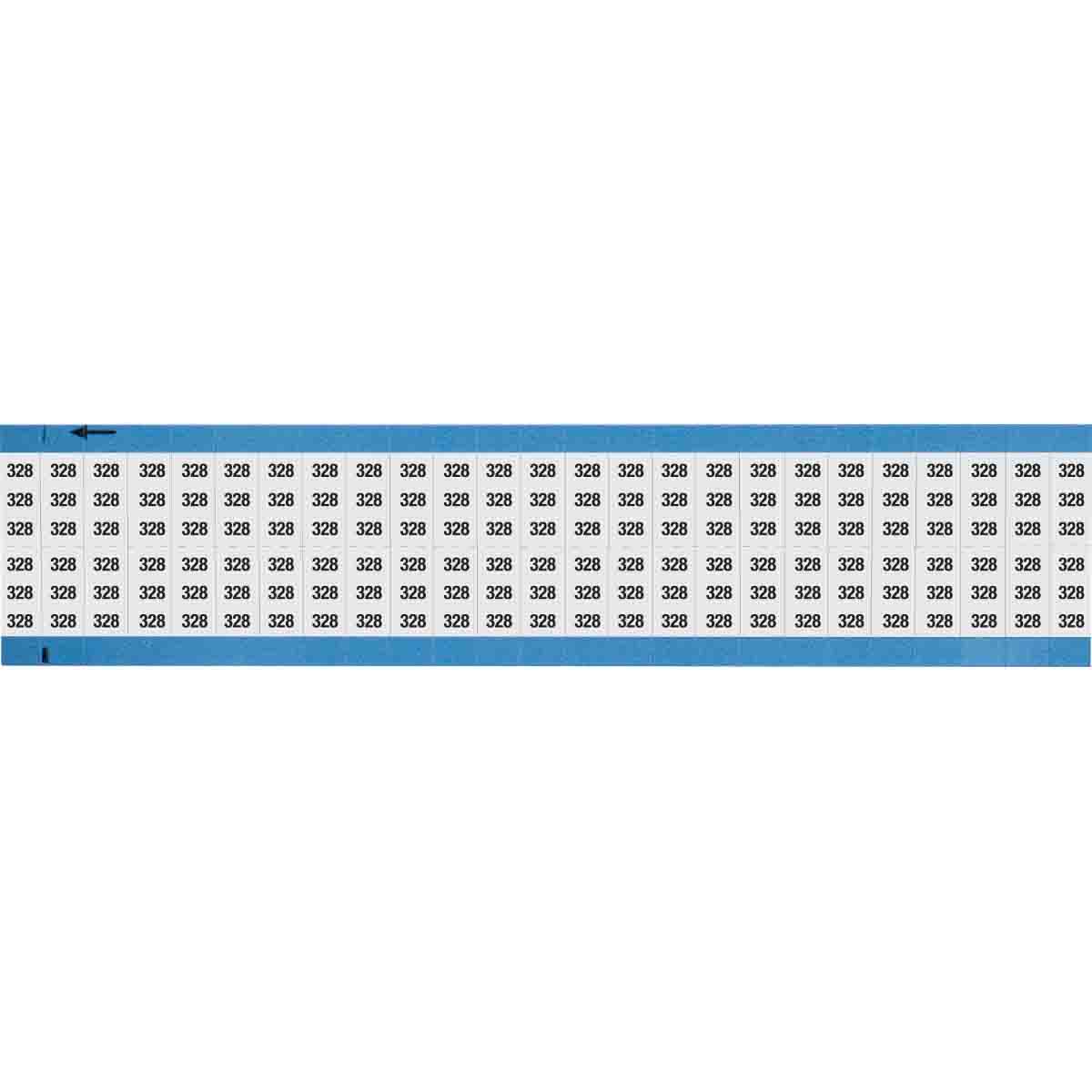 WM-328-SC-PK Wire Marker 0.75in H x 0.36in W, 328