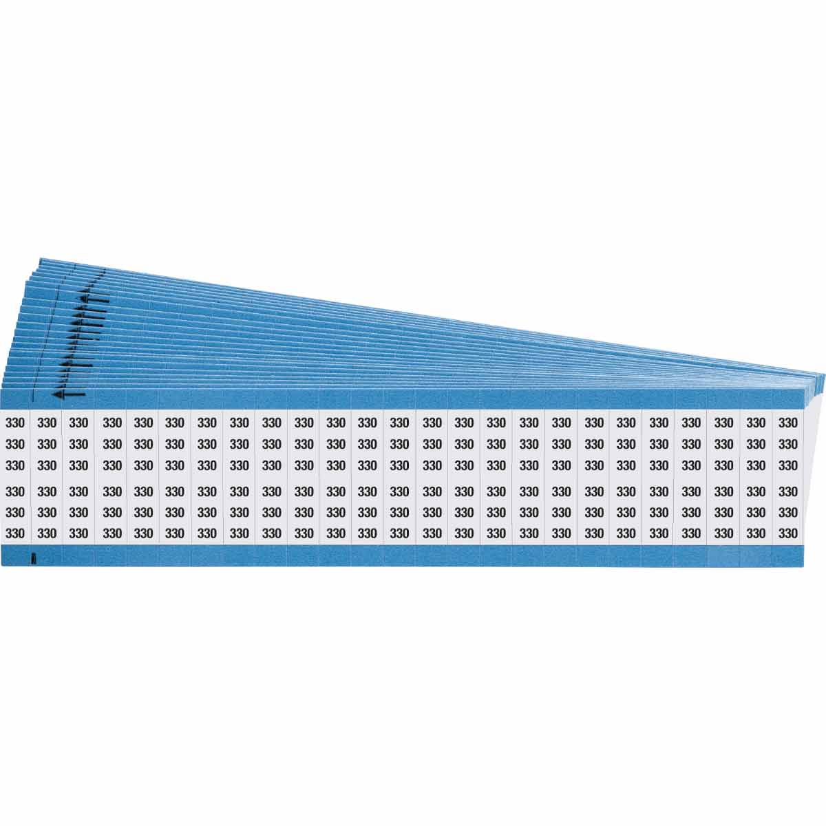 WM-330-PK Wire Marker 1.5in H x 0.36in W, 330