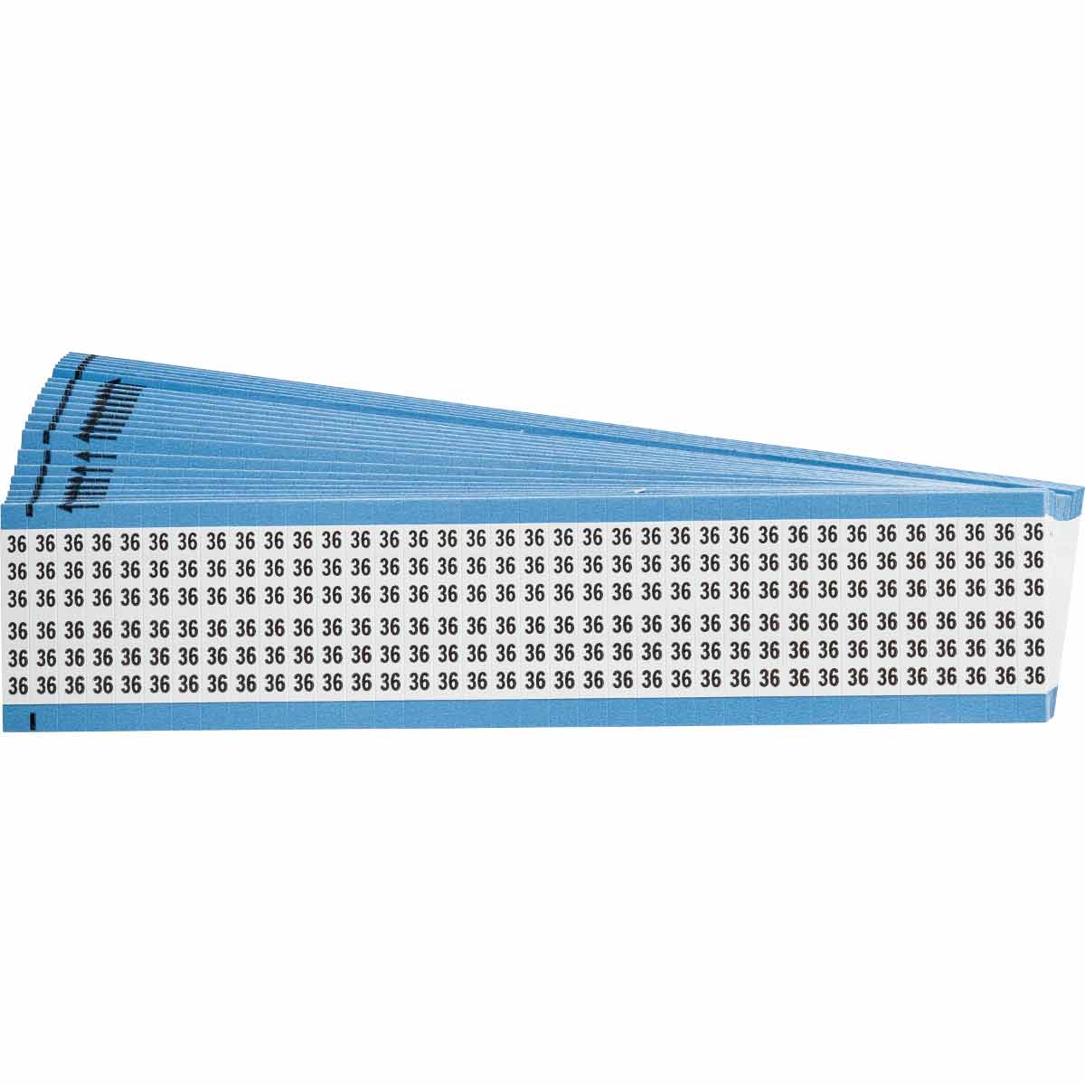 WM-36-PK Wire Marker 1.5in H x 0.25in W, 36