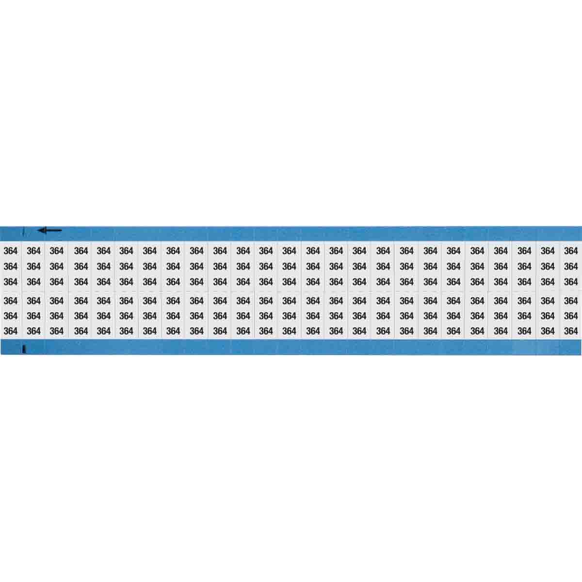 WM-364-SC-PK Wire Marker 0.75in H x 0.36in W, 364