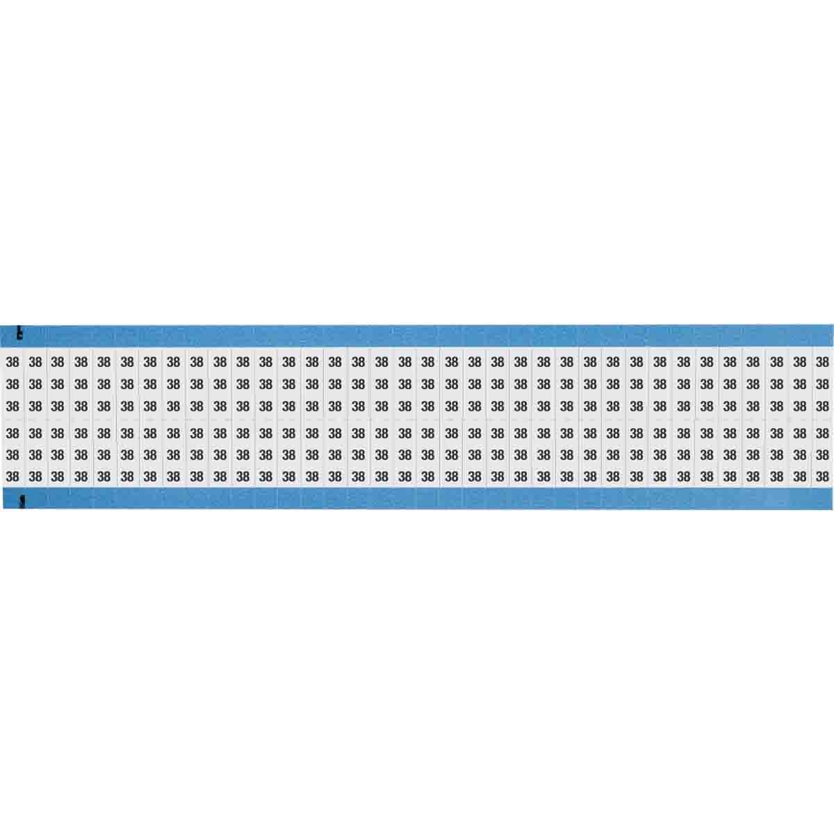 WM-38-SC-PK Wire Marker 0.75in H x 0.25in W, 38