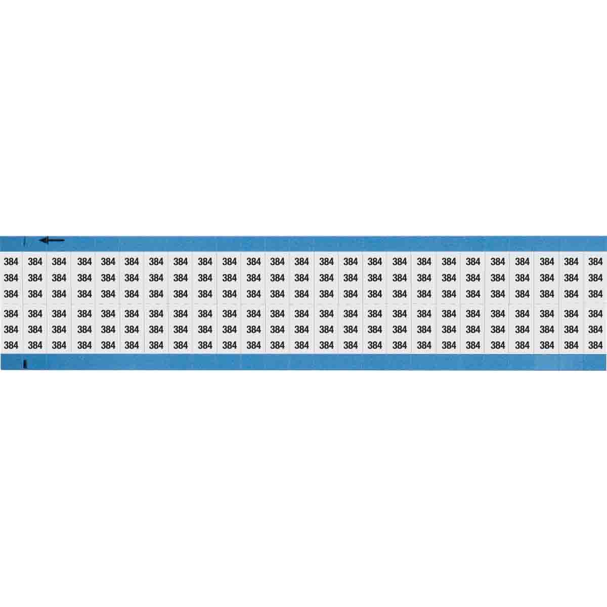 WM-384-SC-PK Wire Marker 0.75in H x 0.36in W, 384