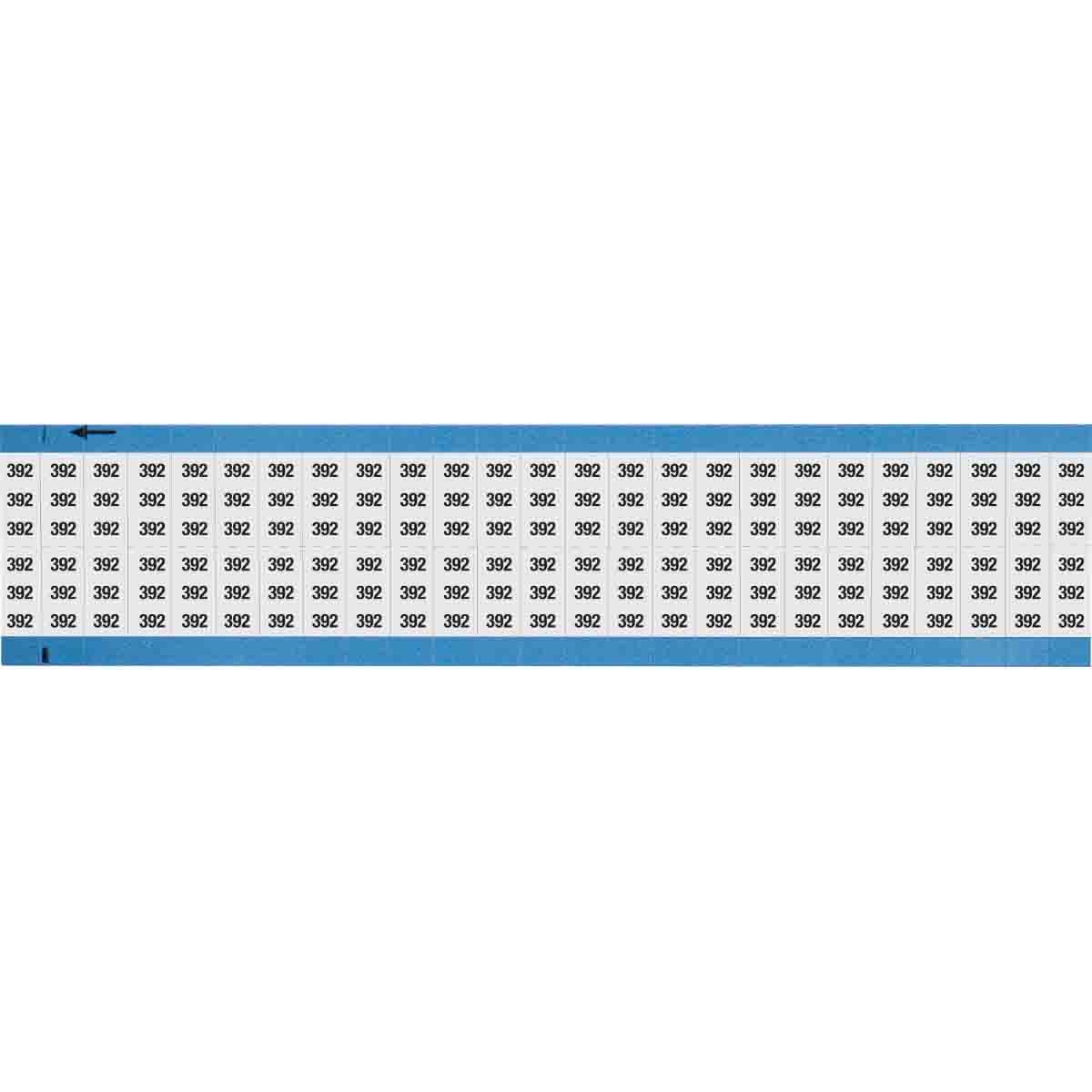 WM-392-SC-PK Wire Marker 0.75in H x 0.36in W, 392