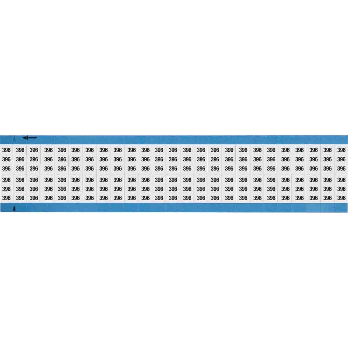 WM-396-SC-PK Wire Marker 0.75in H x 0.36in W, 396