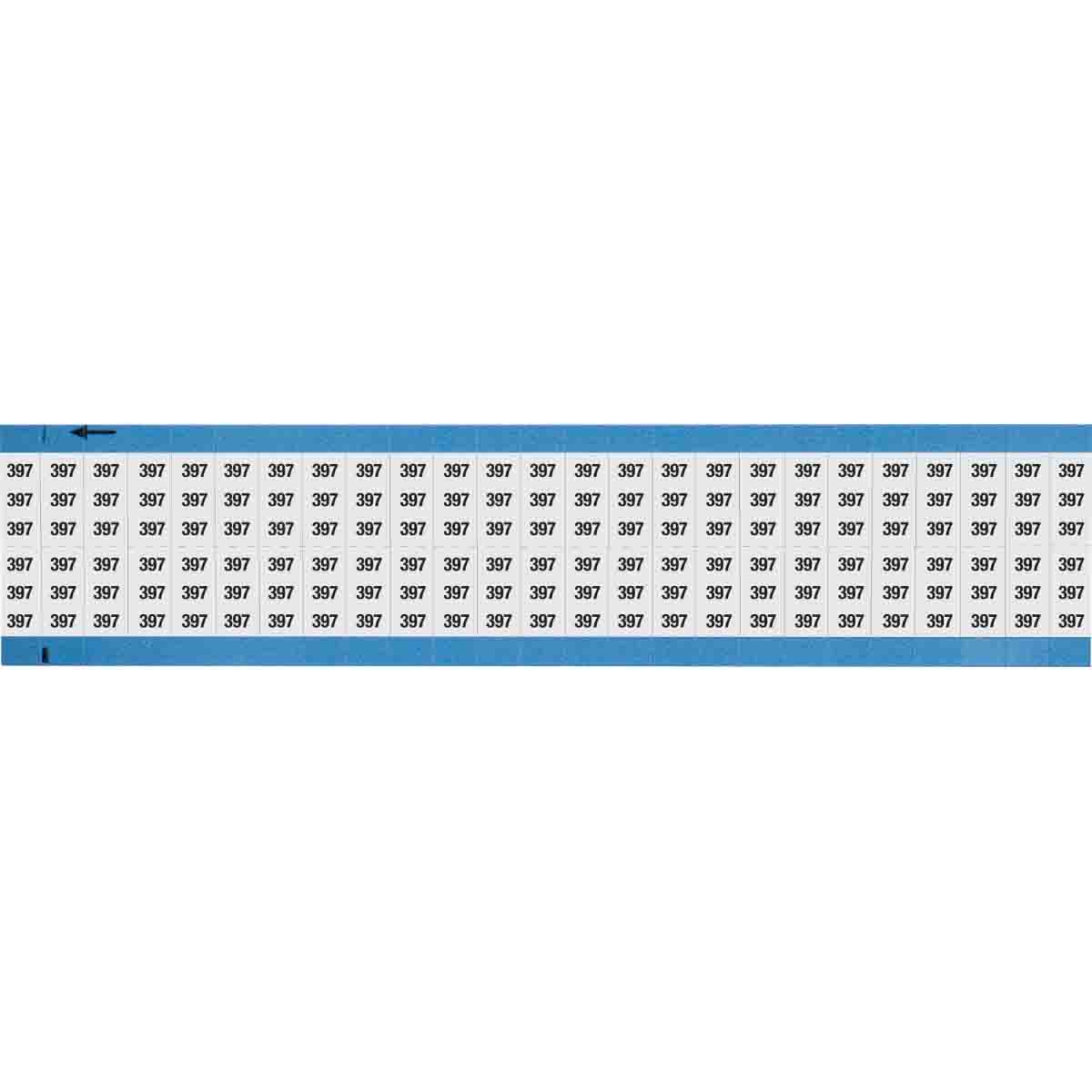 WM-397-SC-PK Wire Marker 0.75in H x 0.36in W, 397