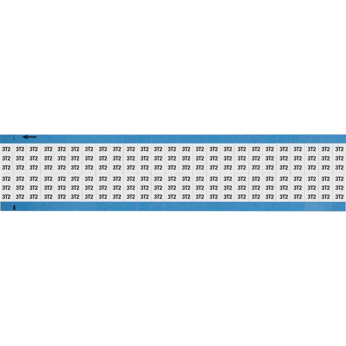 WM-3T2-SC-PK Wire Marker 0.75in H x 0.36in W, 3T2