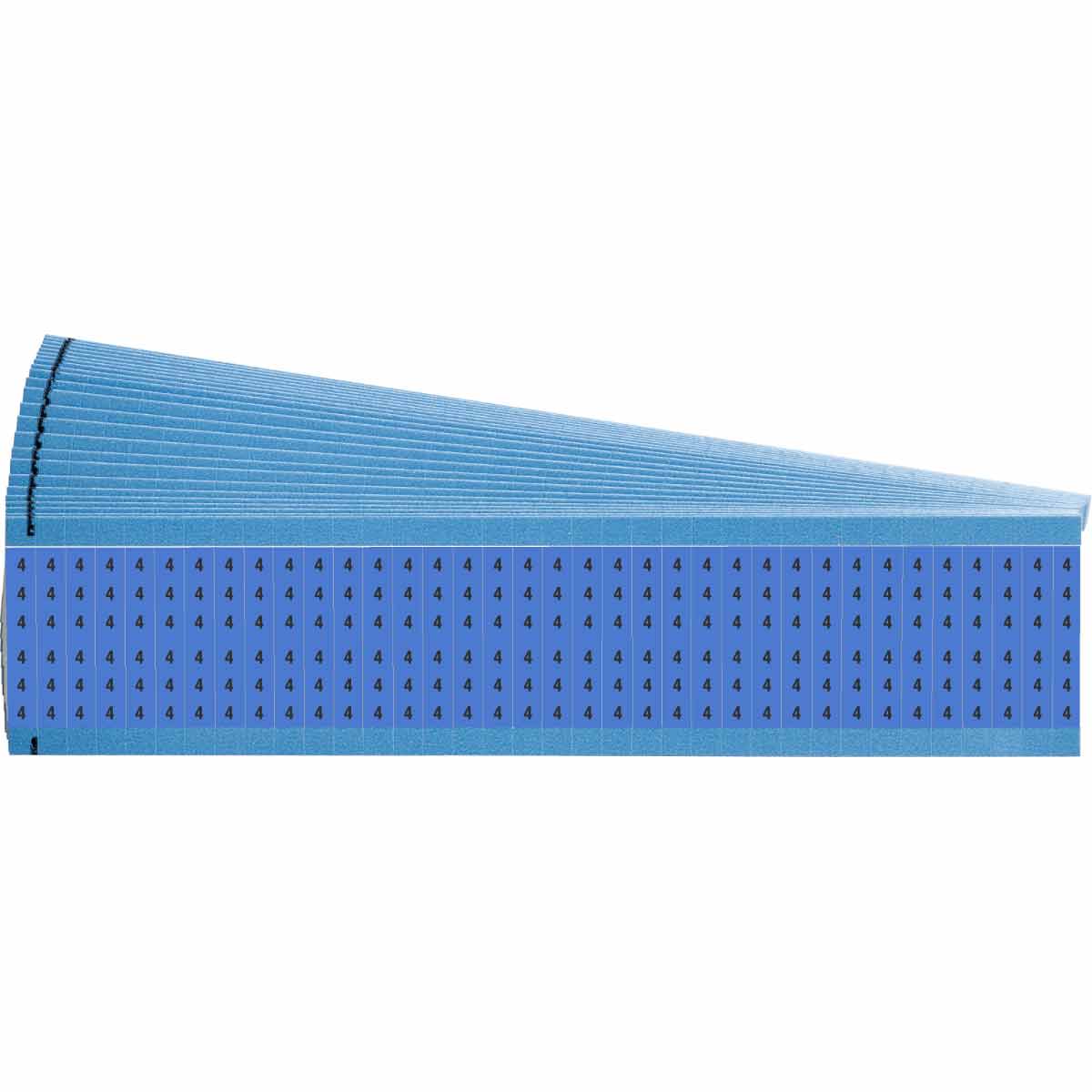 WM-4-BL-PK Wire Marker 1.5in H x 0.25in W, 4