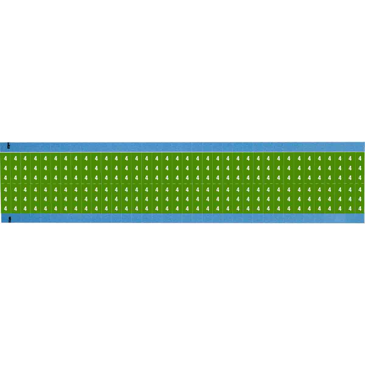 WM-4-GR-SC-PK Wire Marker .75H x 0.25in W, 4