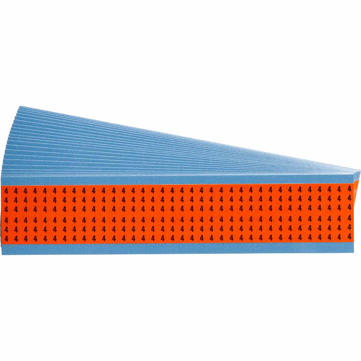 WM-4-OR-PK Wire Marker 1.5in H x 0.25in W, 4