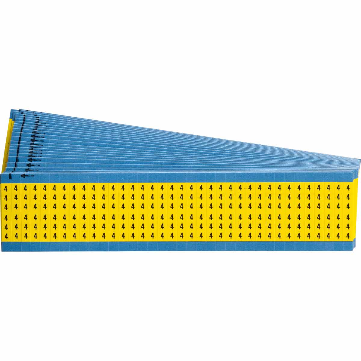 WM-4-YL-PK Wire Marker 1.5in H x 0.25in W, 4