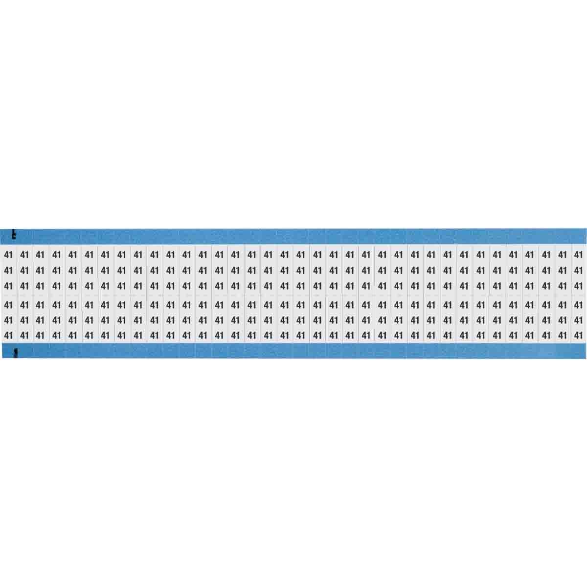 WM-41-SC-PK Wire Marker 0.75in H x 0.25in W, 41
