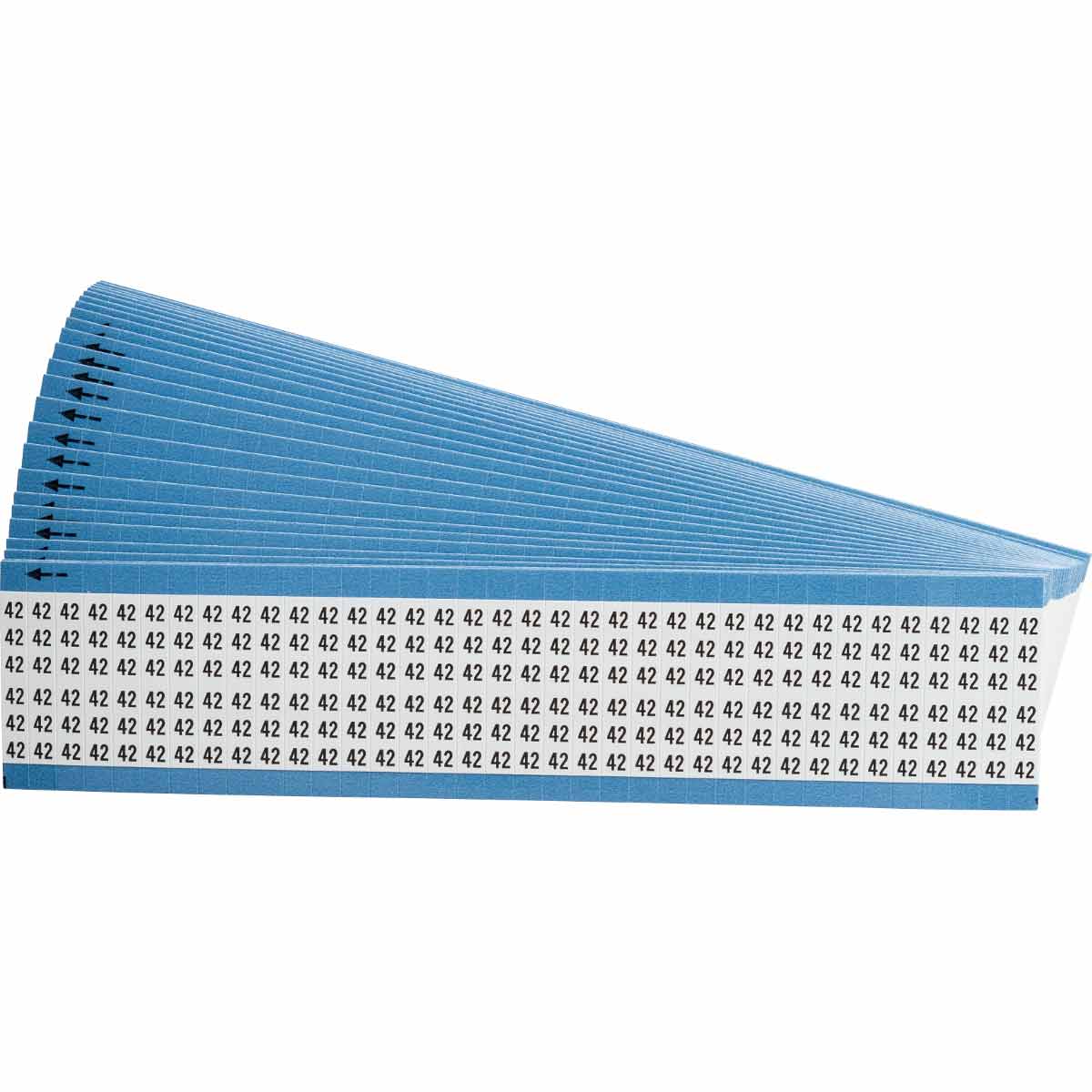 WM-42-PK Wire Marker 1.5in H x 0.25in W, 42