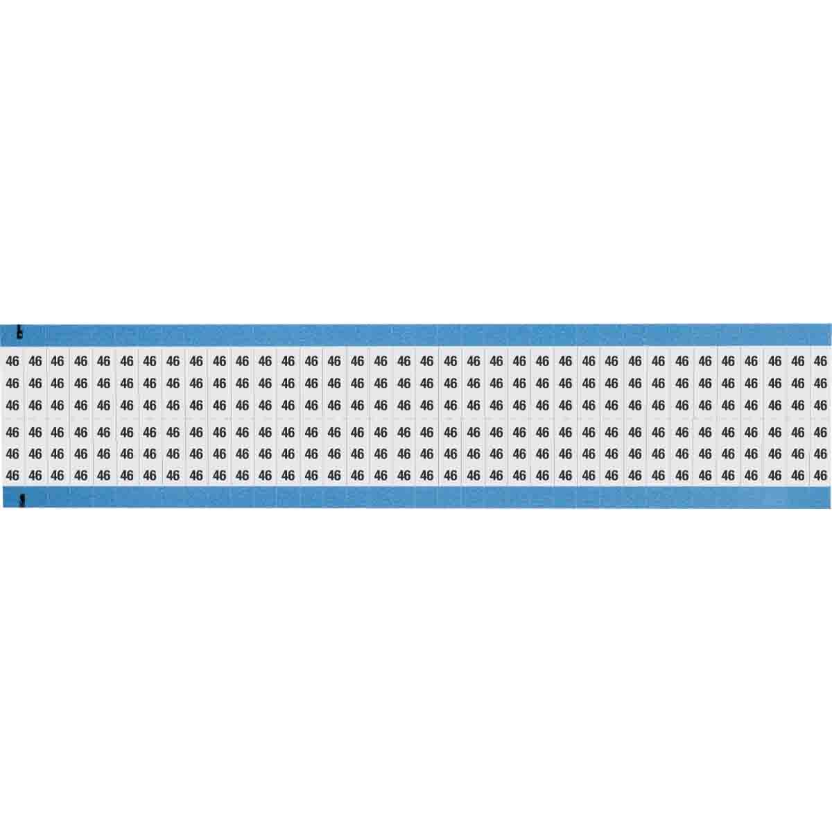 WM-46-SC-PK Wire Marker 0.75in H x 0.25in W, 46