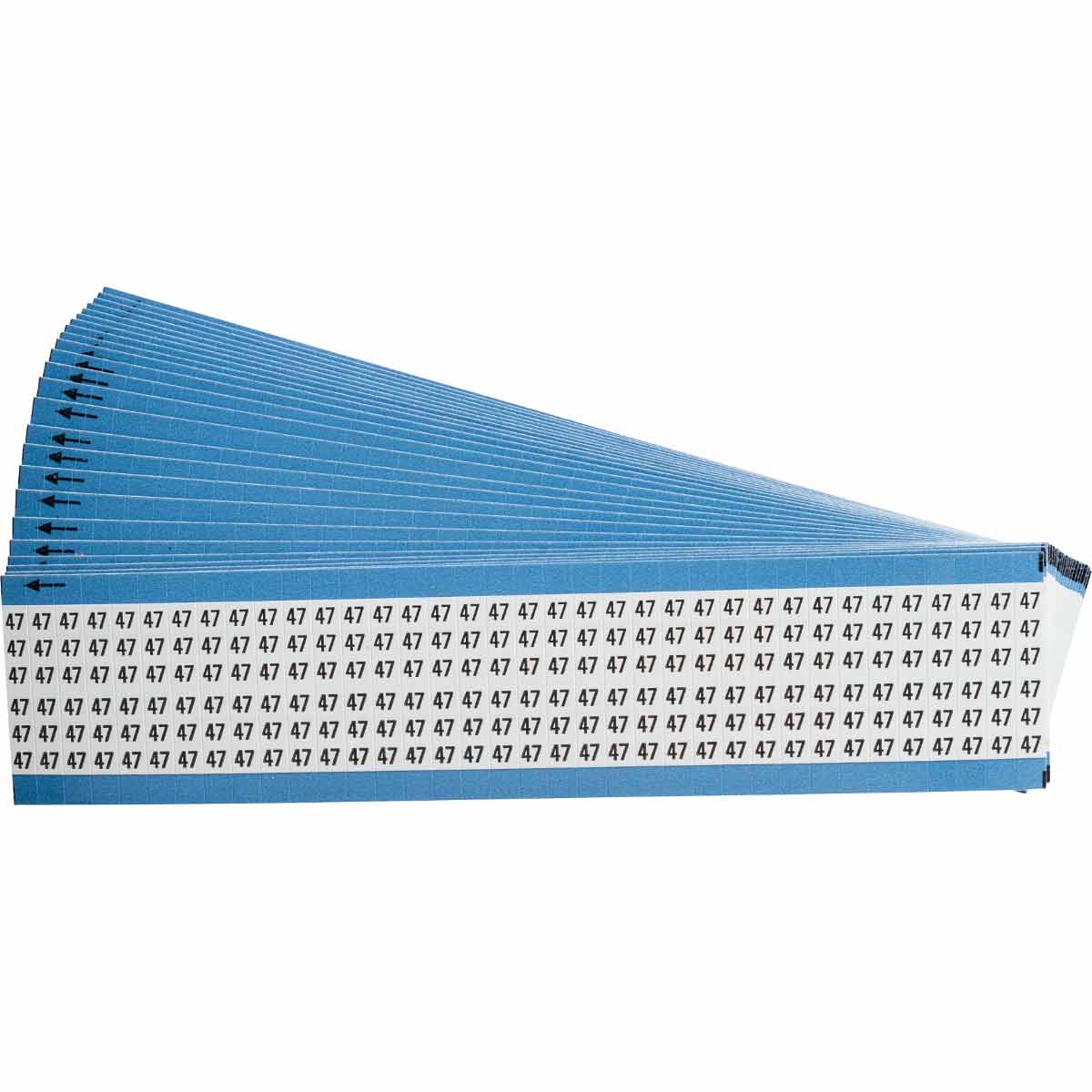 WM-47-PK Wire Marker 1.5in H x 0.25in W, 47