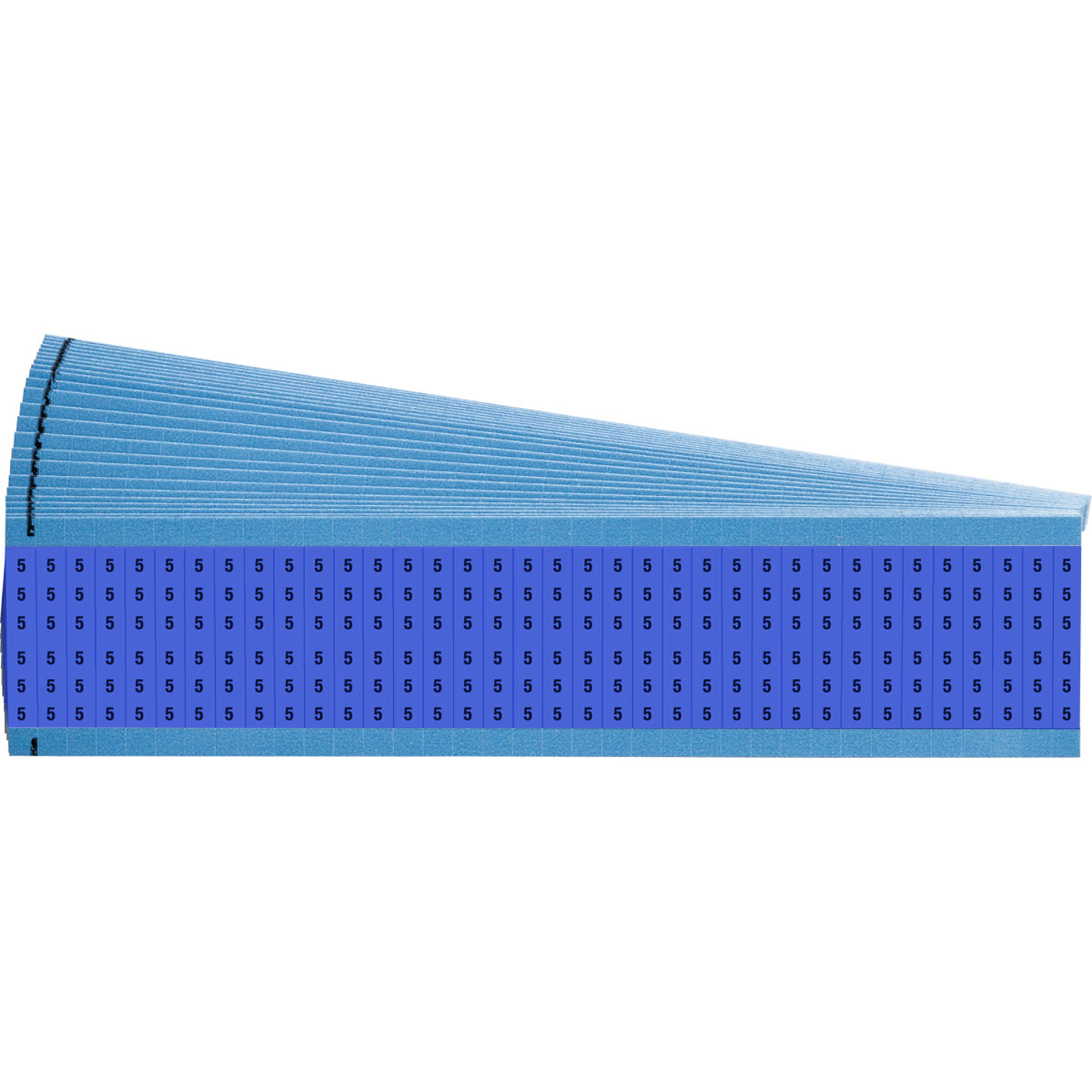 WM-5-BL-PK Wire Marker 1.5in H x 0.25in W, 5