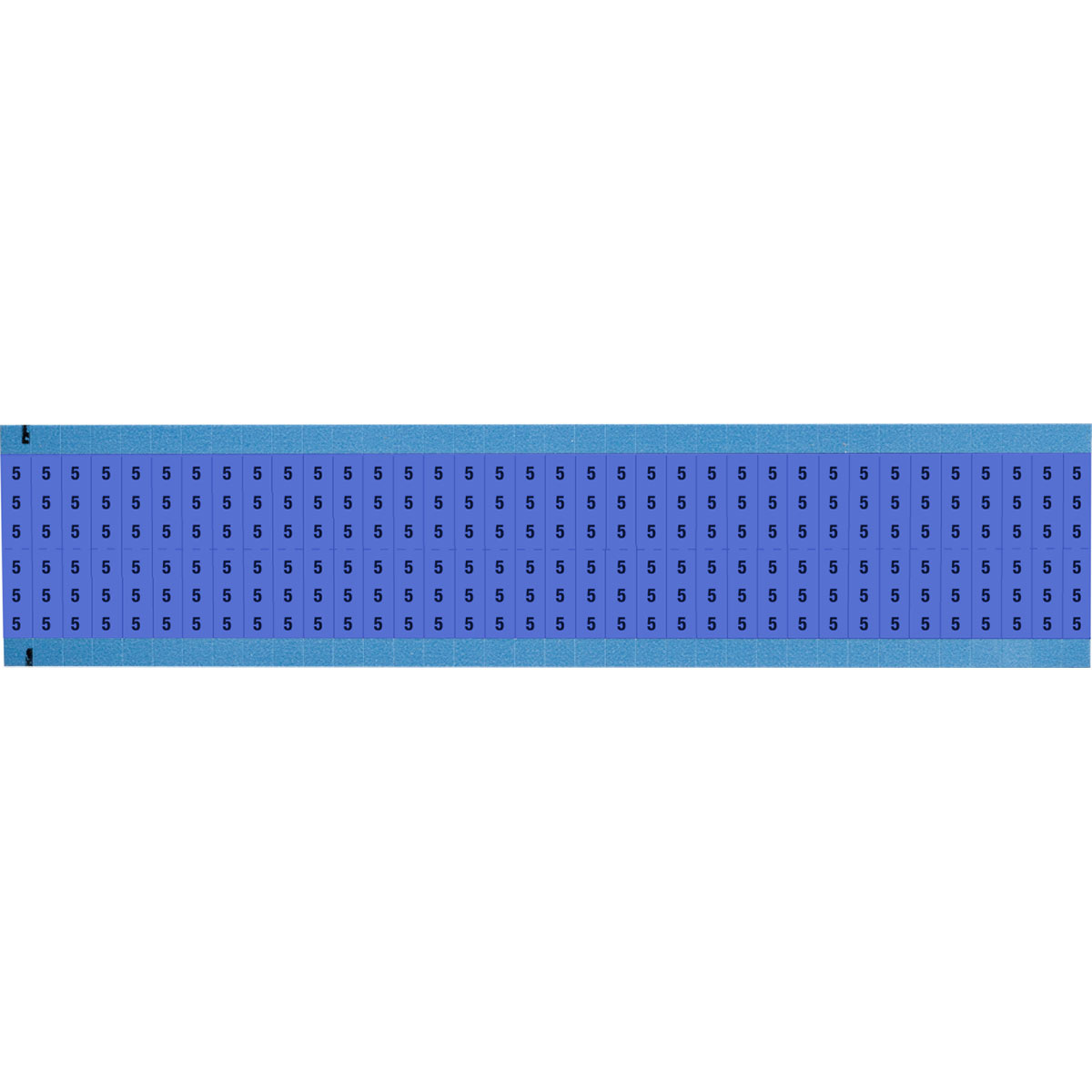 WM-5-BL-SC-PK Wire Marker .75H x 0.25in W, 5