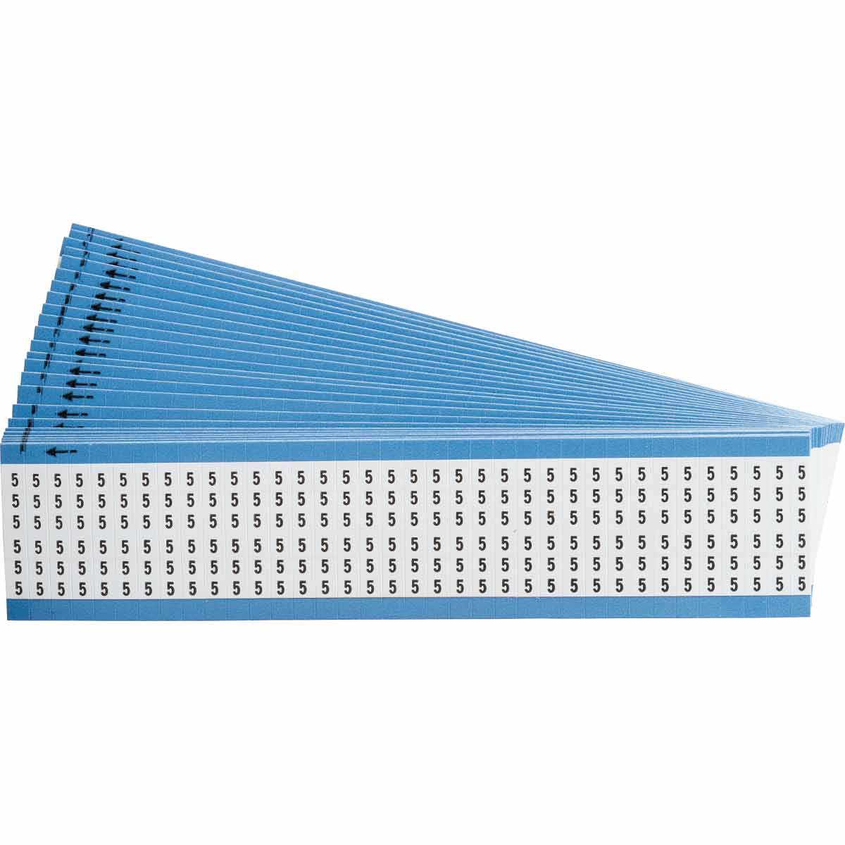 WM-5-PK Wire Marker 1.5in H x 0.25in W, 5