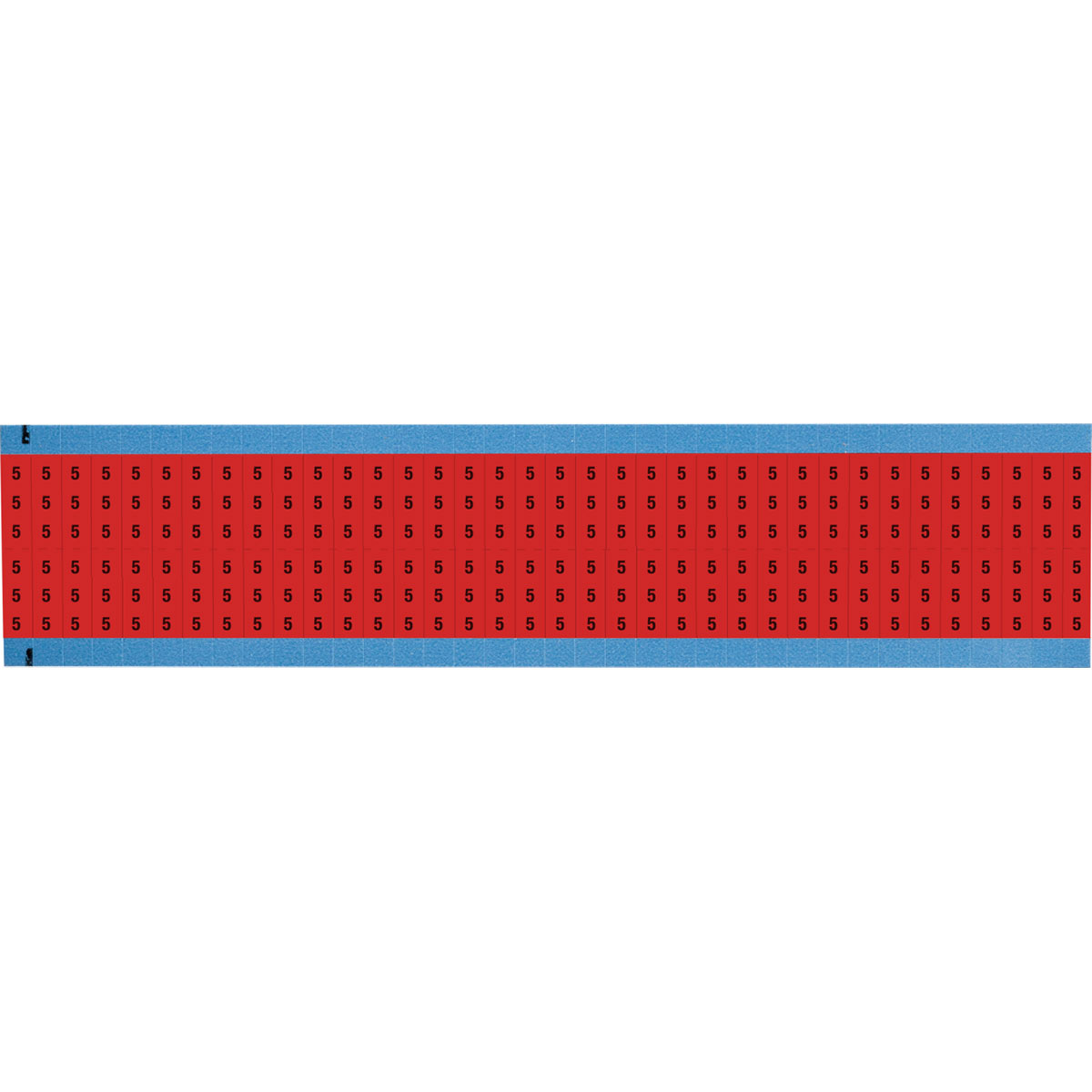 WM-5-RD-SC-PK Wire Marker .75H x 0.25in W, 5