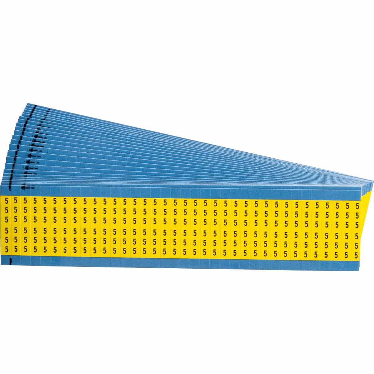WM-5-YL-PK Wire Marker 1.5in H x 0.25in W, 5