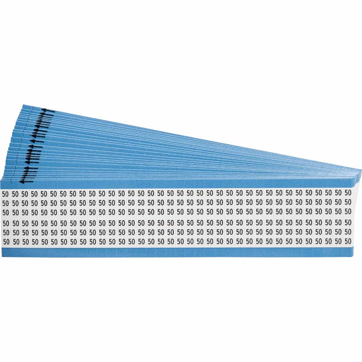 WM-50-PK Wire Marker 1.5in H x 0.25in W, 50