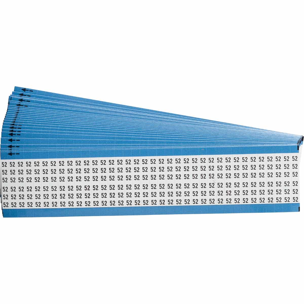 WM-52-PK Wire Marker 1.5in H x 0.25in W, 52