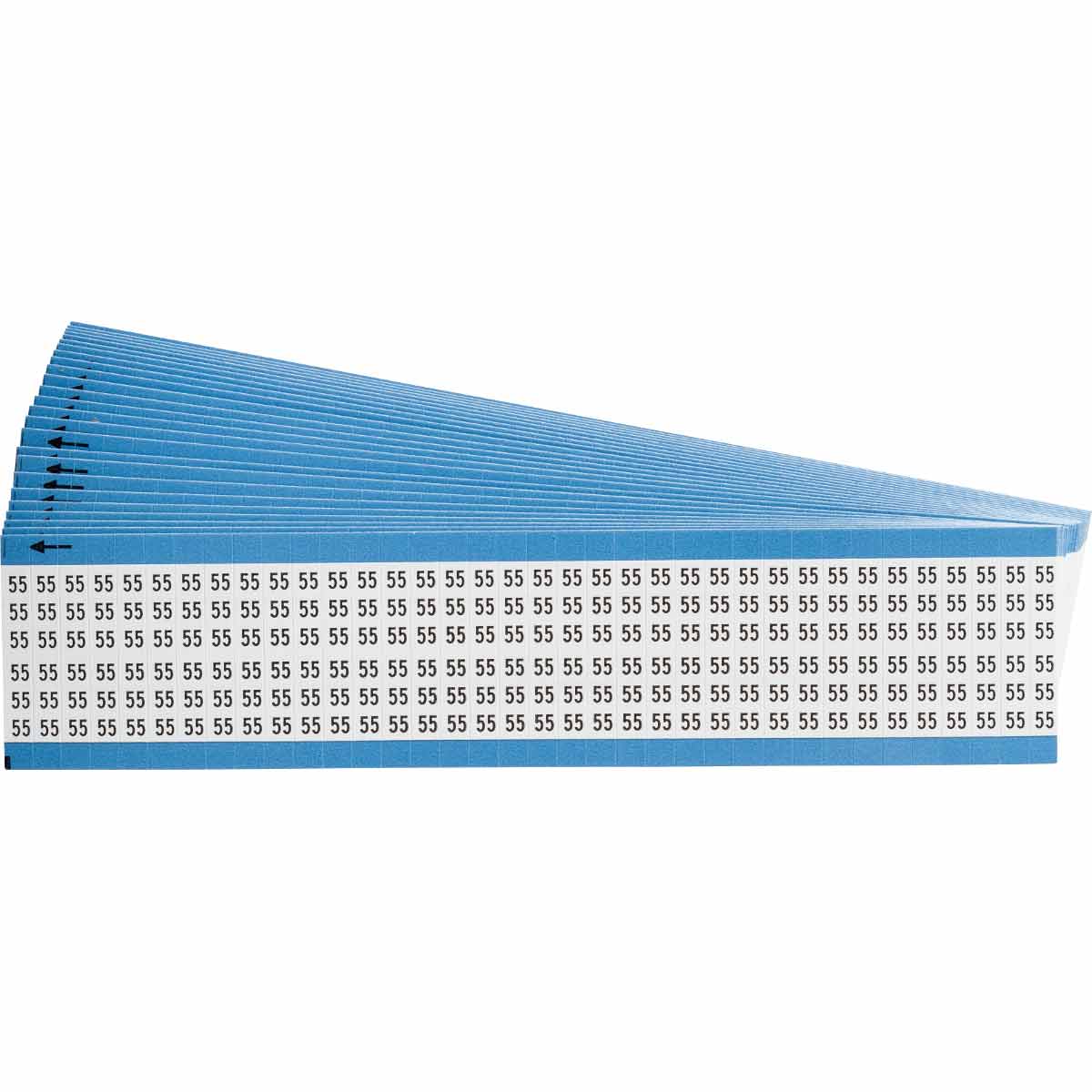 WM-55-PK Wire Marker 1.5in H x 0.25in W, 55