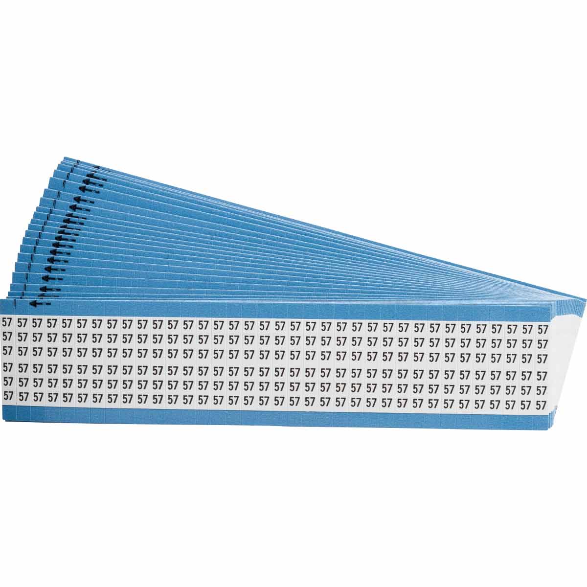 WM-57-PK Wire Marker 1.5in H x 0.25in W, 57