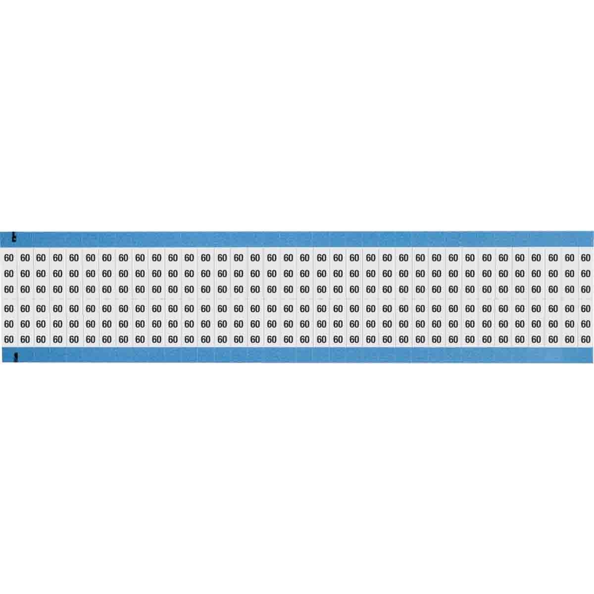 WM-60-SC-PK Wire Marker 0.75in H x 0.25in W, 60